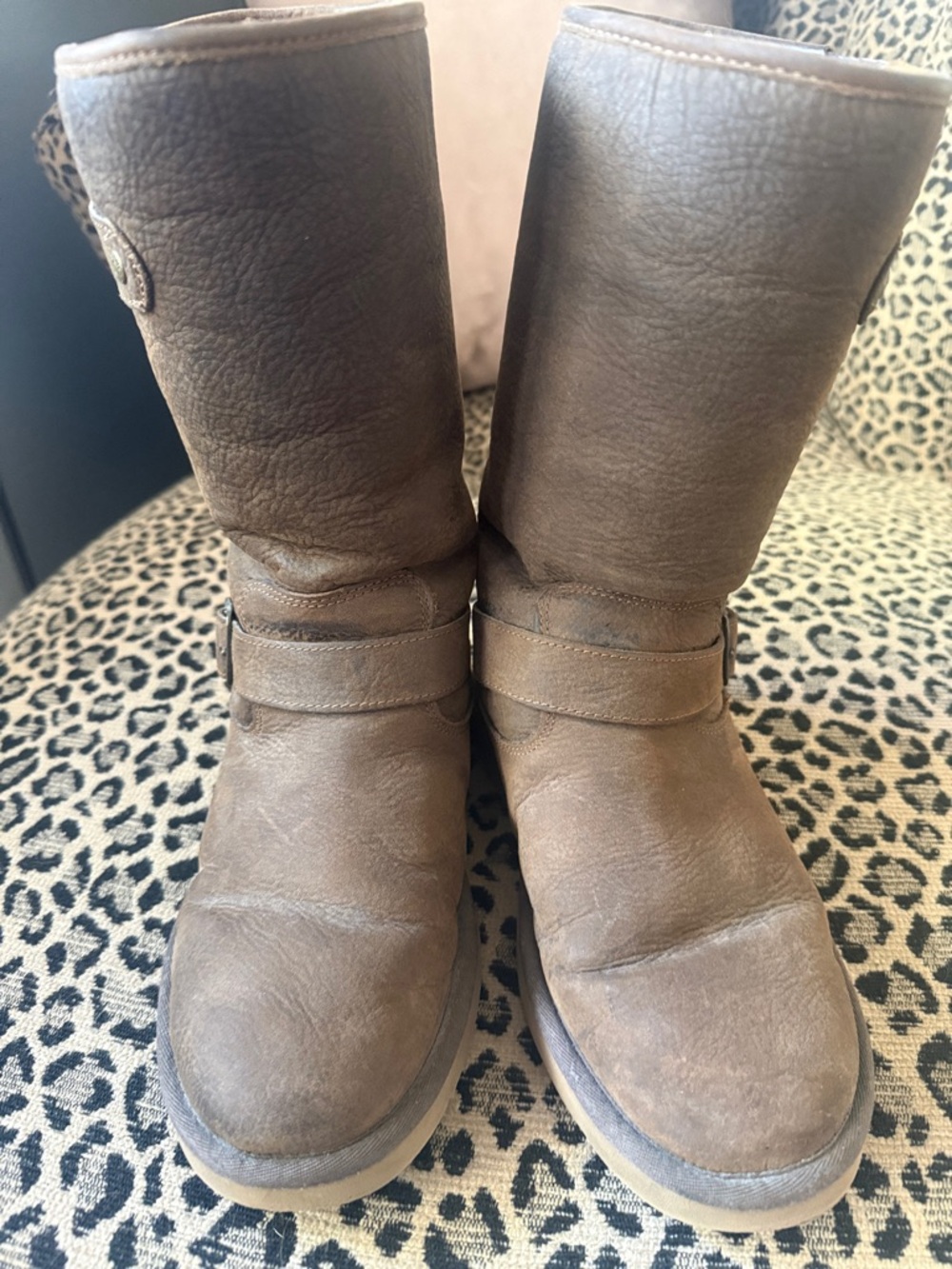 UGG Chestnut Mid-Calf Harness Boots